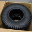 GICOOL (2 Pack) 13x6.50-6 Lawn Mower Tubeless Tire, 13x6.5-6 for Tractor Riding Lawnmowers, 4 Ply, Turf-V Pattern
