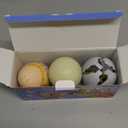 3 Pack Jumbo Dinosaur Eggs - Drop to Hatching Dinosaur Eggs Toys Birthday Gifts for Boys 3 4 5 6 7 8, Christmas Kids Gifts for Grandkids, Easter Basket Stuffer