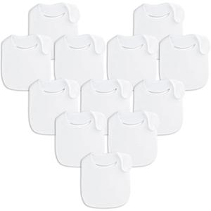 Baby Bibs Soft and Absorbent Organic Cotton Bandana Drool Bibs Set for Boys Girls Newborn 0-36 Months