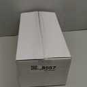 N9R 75 Pack Pre Rolled Silver Plastic Cutlery Set, 75 Pieces (75 Forks, 75 Knives, 75 Spoons, 75 Napkins), Disposable Silverware Set for Party, Wedding, Modern Style