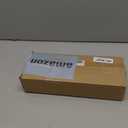 Velvet Necklace Holder Wall Jewelry Organizer, 12" Hanging Necklace Organizer, 2 Pack Wall Mounted Necklace Hanger for Bracelets Bangles Display,Beige