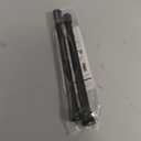 2 Pack Spring Tension Curtain Rod 8 to 12.5 Inch, DIY Mini Curtain Rods No Drill for Slim Window Cupboard Closet Sidelights, Black