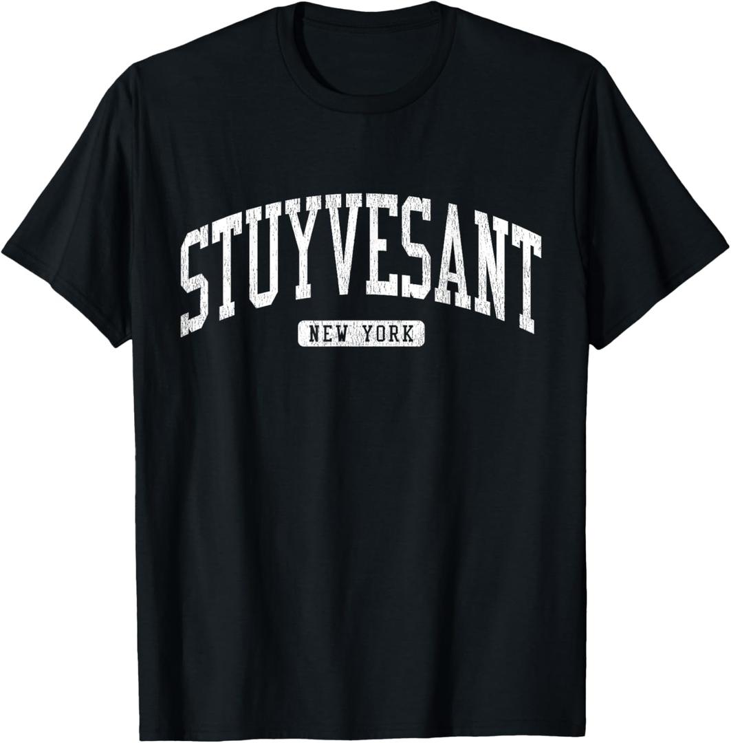 Stuyvesant New York NY JS03 College Univesity Style T-Shirt S