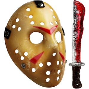 Halloween Mask Cosplay Costume Hockey Horror Masquerade Props Masks Set