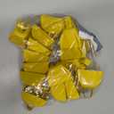 15 Pack 3 Inch Metal Cowbell Noisemaker Cheering Bell Yellow Cowbells for Sporting Events Bulk Loud Cow Bell with Handles, Small Hand Percussion Cowbells for Cheering, Football Games, Weddings