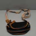 KKXIU Crossbody Sling Bag for Women Trendy Fanny Pack Vegan Leather Chest Bag | Trendy (Black)