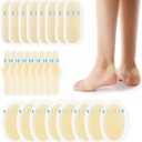 Gel Blister Bandages Blister Cushions - 24Pcs Water Resistant Hydrocolloid Bandages for Heel, Toe & Foot - Blister Pads for Prevention & Recovery - Variety Pack