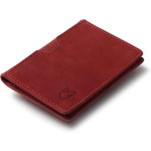 FOXHACKLE Leather Credit Card Holder Wallet for Men and Women, Thin Bifold RFID Blocking Wallet, Slim Front Pocket Minimalist Wallet, Small Card Case