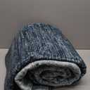 Washable Rug 8x10 Area Rugs for Living Room - Stain Resistant Non-Slip Backing Boho Rug for Bedroom,Durable & Ultra-Thin Vintage Large Area Rug(8x10,Blue)