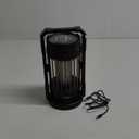 Evolpol Bug Zapper Outdoor & Indoor, 4200V Electric Mosquito Zapper, 4 in 1 Fly Trap with 5000mAh Battery & LED, Portable & Rechargeable Mosquito Killer for Outdoor Patio, Camping (Black)