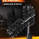 172685 172684 Front Struts Shocks for Subaru, OCPTY Complete Strut Assembly Spring Shock Absorbers Fits 2010 2011 2012 for Subaru for Legacy Amortiguadores Quick Complete Strut Assembly - Set of 2