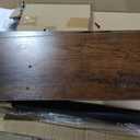 IDEALHOUSE Queen Size Bed Frame with 4 Storage, Strong Metal Support Platform Bed Frame with Vintage Wooden Headboard and Footboard, No Box Spring Needed