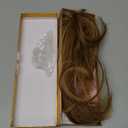 LADY MIRANDA Tape in Hair Extensions Human Hair 100% Remy Hair Extensions 20 Inch 20 Pcs 50g/pack Tape in Extensions Seamless Invisible Long Lasting Tape ins Hair Extension (T4/27, 20 Inch)