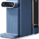 PUREPLUS Countertop Reverse Osmosis Water Filtration System, 5 Stage Countertop Water Filtration, Portable Instant Hot Water Dispenser, No Installation Required, Blue