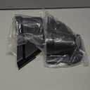 Savadicar DP3 Front Door Storage Pockets, Door Side Insert Organizer Box for 2011-2018 Jeep Wrangler JK JKU 2/4 Door, Interior Storage Expansion Accessories, Black, 2 PCs (DP3 - With Cup Holder)