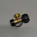 DOZYANT Propane Tank Gauge Level Indicator Leak Detector Gas Pressure Meter Universal for RV Camper, Cylinder, BBQ Gas Grill, Heater and More Appliances-Type 1 Connection