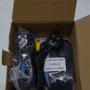 TCNEWCL KVM Switch 4 Port, HDMI KVM Switcher 4Kx2K@30Hz for 4 Computers Sharing 1 HD Monitor and 3 USB Devices Keyboard Mouse Printer,Including 4*KVM Cables &1* Wire Desktop Controller (4 Computers 1 Monitor)