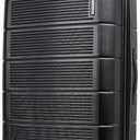American Tourister Stratum 2.0 Expandable Hardside Luggage with Spinner Wheels, 28" SPINNER, Jet Black, 28-Inch Checked-Large
