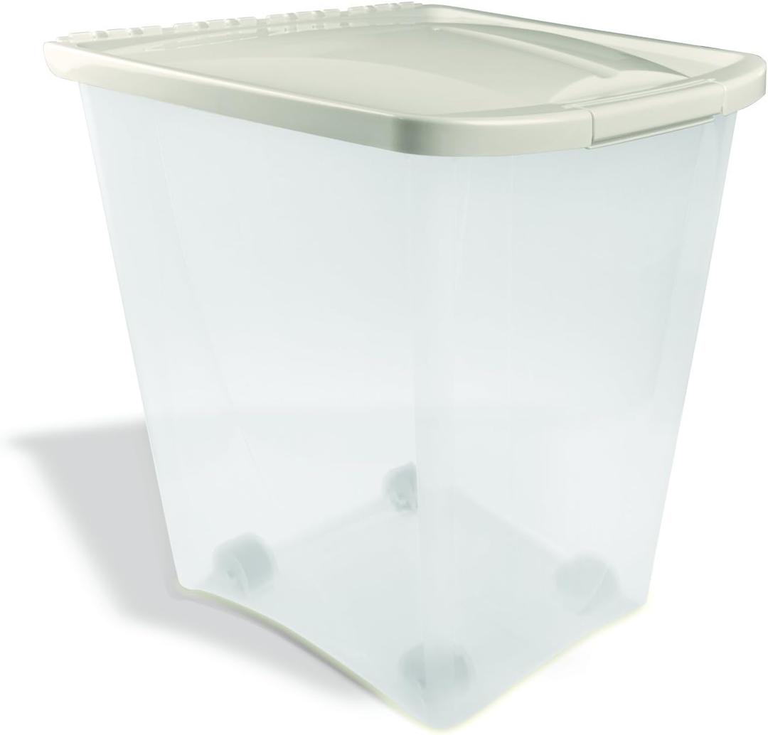 Van Ness 50-Pound Food Container with Fresh-Tite Seal and Wheels