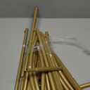 Snughome Arch Backdrop Stand, Set of 2 Metal Arch Stand (7.2FT+6FT), Gold Wedding Arch Frame for Party, Baby Shower, Holiday, Ideal for Balloon Flower