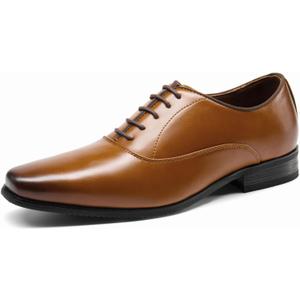 Bruno Marc Men's Plain-Toe Lace Up Dress Oxfords, Size 11