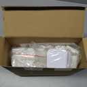 Wavwavw 150 Sets 50mm/1.97 Inch Square Button Maker Supplies, 75 Pcs Blank Fridge Magnet Badge Parts and 75 Pcs Pin-Back Badge Parts Press for Square Button Maker Machine, DIY Gift Crafts