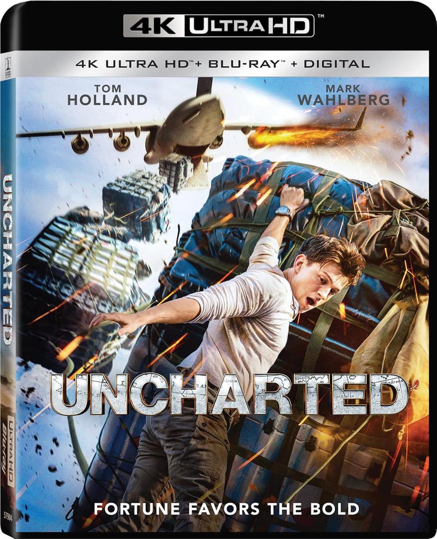 Uncharted - 4K + Blu-ray + Digital [4K UHD]