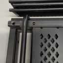 Giwil 4-Tier Slim Rolling Storage Cart for Kitchen Bathroom Organizer, Mobile Narrow Storage Cabinet Utility Cart with Wood Rack on Wheels for Pantry Laundry Small Space (Brown/Net Bar)