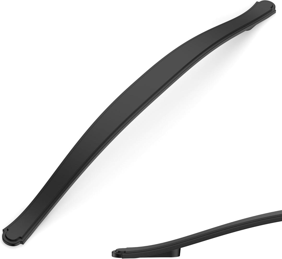 Asidrama 10 Pack 7.5 Inch(192mm) Matte Black Kitchen Cabinet Handles Cabinet Pulls Kitchen Cabinet Hardware for Cupboard Drawer Pulls