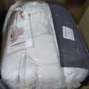 A Nice Night Faux Fur Reading Pillow Bed Wedge Large Adult Children Backrest with Arms Back Support for Sitting Up in Bed/Couch for Bedrest,Ivory,Large