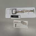 Slim Watch Band Compatible with Apple Watch 41mm 45mm 42mm 44mm 40mm 38mm Metal stainless steel Watchband suitable for iWatch 9/8/7/6/5/4/3/2/1/SE series Women Luxury strap (Silver and Gold)