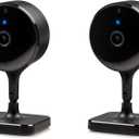Eve Cam (2 Pack, Apple Home)  Smart Indoor Camera, 1080p Resolution, Wi-Fi, 100% Privacy, HomeKit Secure Video, iPhone Notifications, Microphone and Speaker, Night Vision, Flexible Installation