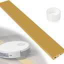 LIEKUMM 1" Rise Odorless Threshold Ramp for Doorways, Wheelchair Ramp with 3500 lbs Capacity, Portable Door Ramp for Electric Wheelchairs, Strollers, Garage, Robot Vacuums, Yellow