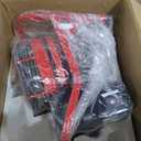 VEVOR Electric Drain Auger, 50' x 1/2", 250W Sewer Snake Machine Fit 2''- 4'' Pipes w/Wheels & Cutters & Foot Switch, Plumbing Snake for Toilet, Sewer, Bathroom, Sink and Shower