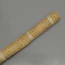 Natural Width Rattan, 16"x20" Cane Webbing Roll, Woven Cane Mesh Net, Natural Vine Wicker Cane Webbing Rattan Sheets for Chair Cabinet Ceiling Bed Furniture