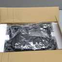 ALLZONE Corner Shower Caddy Tension Pole, Extendable Rustproof Stainless Steel Pole & 4-Tier Adjustable Shelves for Easy Drainage and Built-to-Last Stability, 34 to 116 Inch, Black