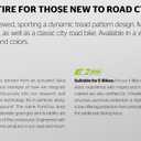 Continental Ultra Sport III - Road Bike Tire | Versatile Road Tire with Modern Tread Design - E25 Ebike Rated - PureGrip