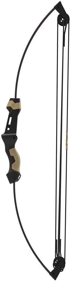 Barnett Centershot Compound Bow, Youth Bow Ages 5-8, 17lbs, with 2 Fiberglass Arrows, Hip Quiver, Mossy Oak Bottomland, One Size