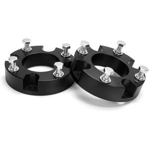 Dynofit 2 Inch Leveling Kit for 2007-2026 Tundra/Sequoia 2WD 4WD, 2" Front Lift Suspension Strut Spacers, Heavy Duty Aluminum Level Kit Compatible with Toyota Pickup/SUV Shock Absorbers