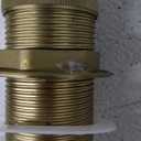 KES Sink Drain Without Overflow Bathroom Pop Up Drain Assembly Stopper Vessel Sink Brushed Gold for 1.6"-1.9" Sink Hole, All Metal Rustproof Brass and 304 Stainless Steel, S2008D-BZ (Brushed Gold)