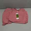 Ekouaer Pajama Set for Women Viscose from Bamboo Short Sleeve Tops and Shorts Set 2 Piece Lounge Set (Large, Dark Pink)