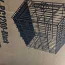 PRIVATE BRAND UNBRANDED Large Black Collapsable Pet Crate 125x9x76cm