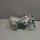 Kluolandi Women's Strappy Stiletto Heels with Crystal Lace Up Gladiator Sexy Open Toe High Heeled Sandals Gold Heels for Women (6)