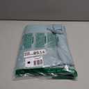 MIULEE Aqua Blue Short Linen Curtains 45 Inch Length 2 Panels for Kitchen Bedroom Bathroom, Soft Thick Linen Textured Basement Window Drapes Semi Sheer Light Filtering Back Tab Burlap Look Decor