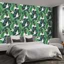 Banana Leaf Wallpaper Peel and Stick Wall murals for Bedroom Living Room - 58"x86" (F28)
