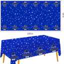 4 x Labrostar Graduation Decorations 2026 Graduation Tablecloths Congrats Grad Table Cover 54"x108" for Class of 2026 Graduation Party Decorations Supplies 3Pcs Blue