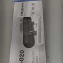 Computer Speakers for Desktop Monitor,Single Speakers for Desktop PC,Laptop Speaker with Loud Sound,Volume Control Easily Clamps to Monitors(USB-C to USB Adapter Included) (Black)