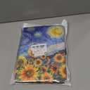 Case for iPad Air 11-Inch (M3/M2), iPad Air 5th/4th Generation 10.9 Inch, iPad Pro 11 Inch Case 4th/3rd/2nd/1st with Pencil Holder/Pocket/Hand Strap/Auto Wake Sleep, Starry Night Sunflowers