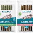 Silvervine Sticks Catnip & Gall Fruit Dust for Cats 6 pcs & 6 pcs Packages