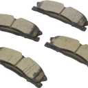 BOSCH BC1611 QuietCast Premium Ceramic Disc Brake Pad Set - Compatible with Select Ford Explorer, Flex, Taurus; Lincoln MKS; FRONT
